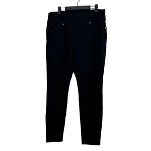 Women's Black Jordache Denim Legging Large 12 - 14